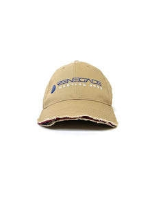 MARTINE ROSE - Roll Back Cap - AW25 - BEIGE STONE